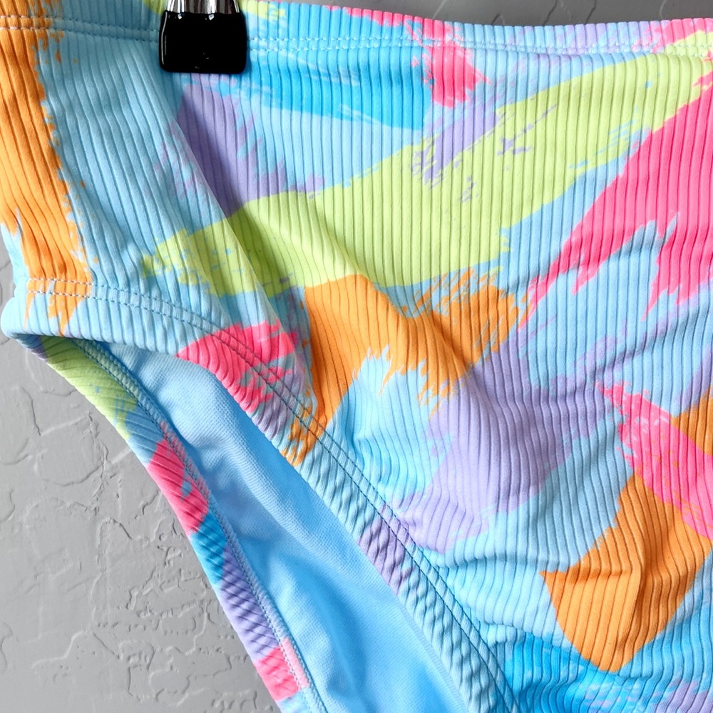 NWT Wild Fable High Leg Cheeky Bikini Bottoms - Picture 4 of 7